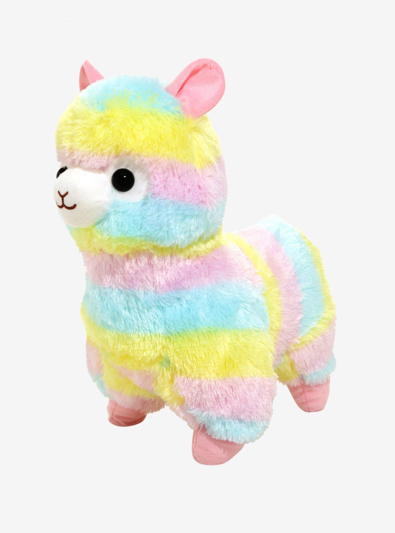 Amuse Rainbow Alpaca Plush, , hi-res
