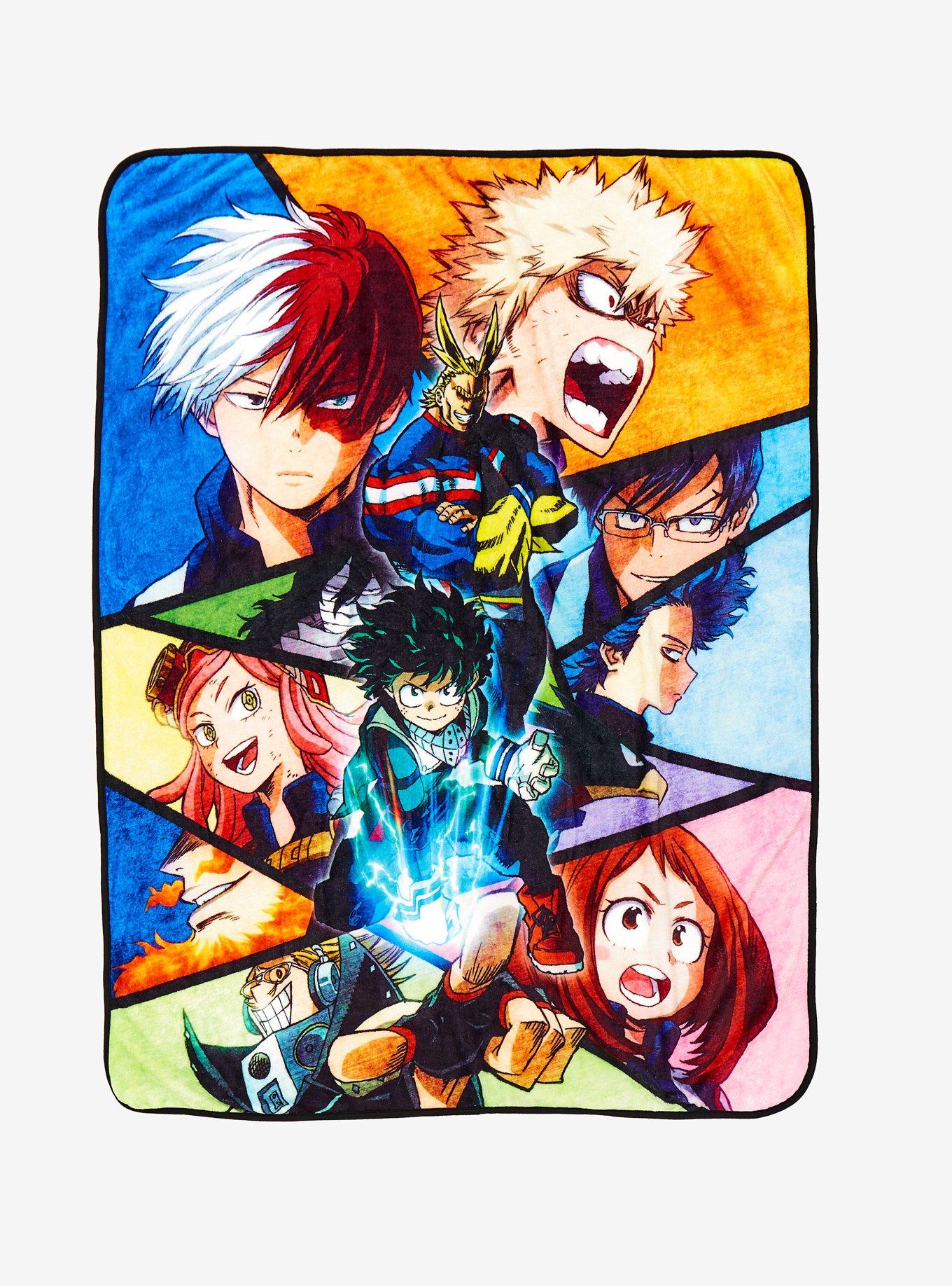 My hero academia discount all might hooded blanket