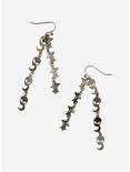 Outer Space Chain Earrings - BoxLunch Exclusive, , hi-res