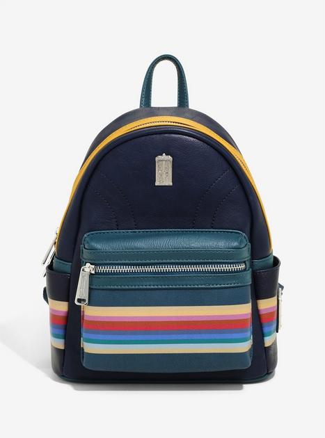 doctor who mini backpack Loungefly Doctor Who Thirteenth Doctor Striped Mini Backpack - BoxLunch  Exclusive