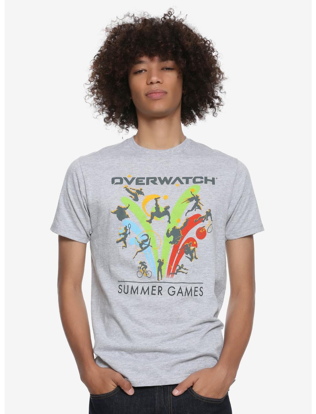Overwatch Summer Games T-Shirt, WHITE, hi-res