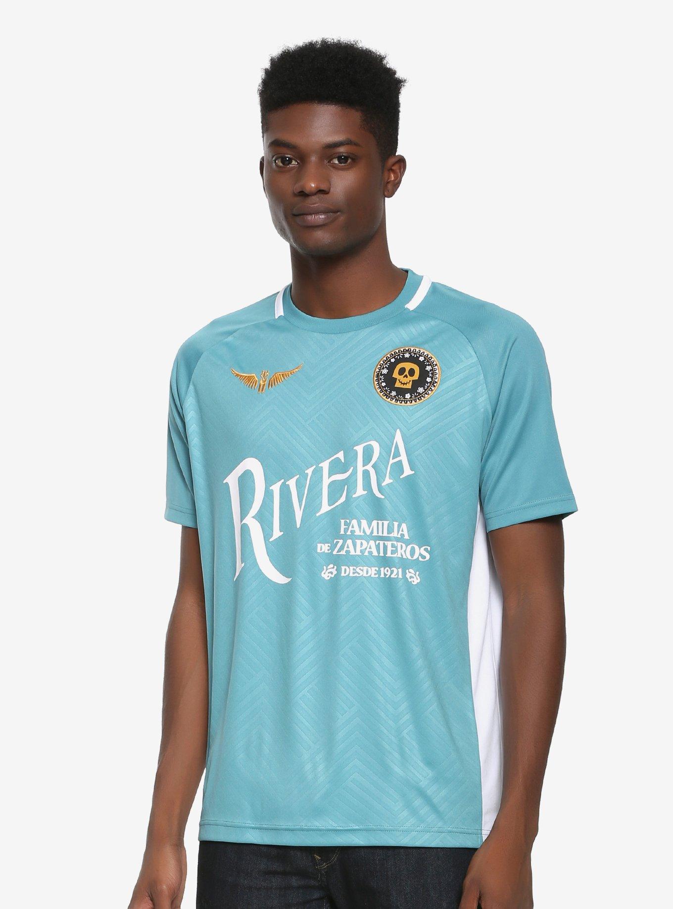 Disney Pixar Coco Rivera Zapateros Jersey - BoxLunch Exclusive, GREEN, hi-res