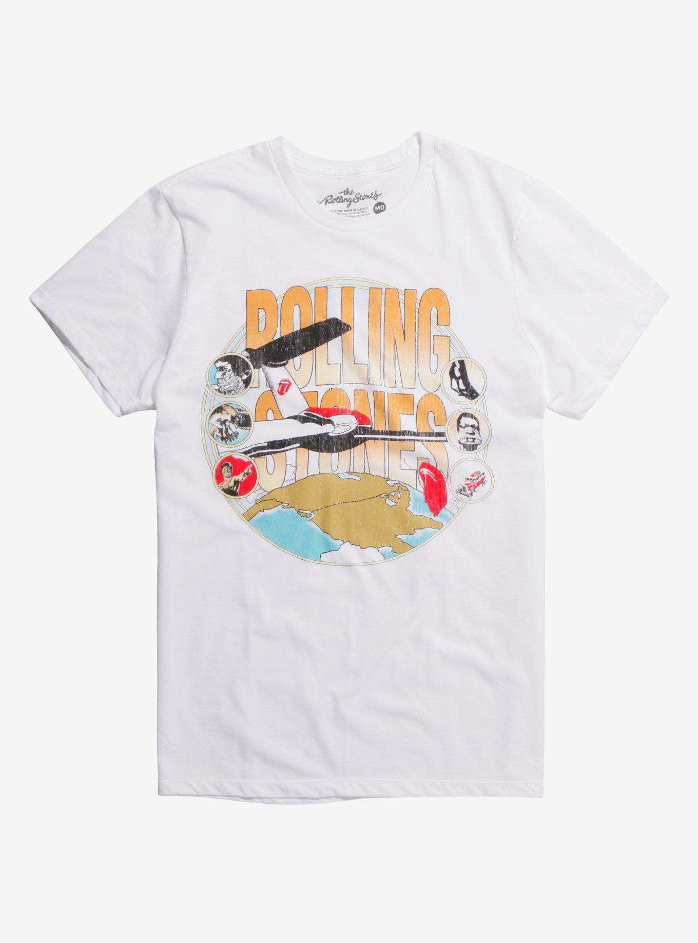 The Rolling Stones World T-Shirt, WHITE, hi-res