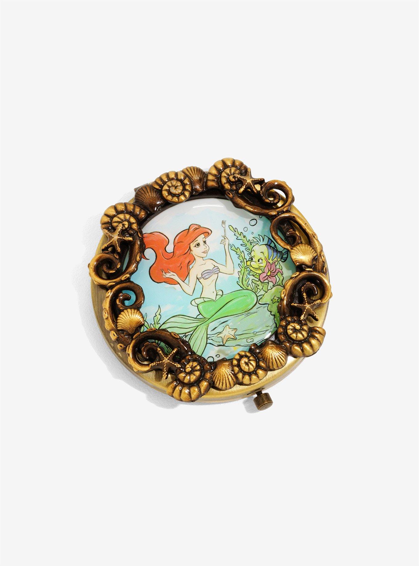 Disney The Little Mermaid Sea Compact Mirror - BoxLunch Exclusive, , hi-res