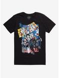 My Hero Academia: Two Heroes Movie T-Shirt Hot Topic Exclusive, BLACK, hi-res