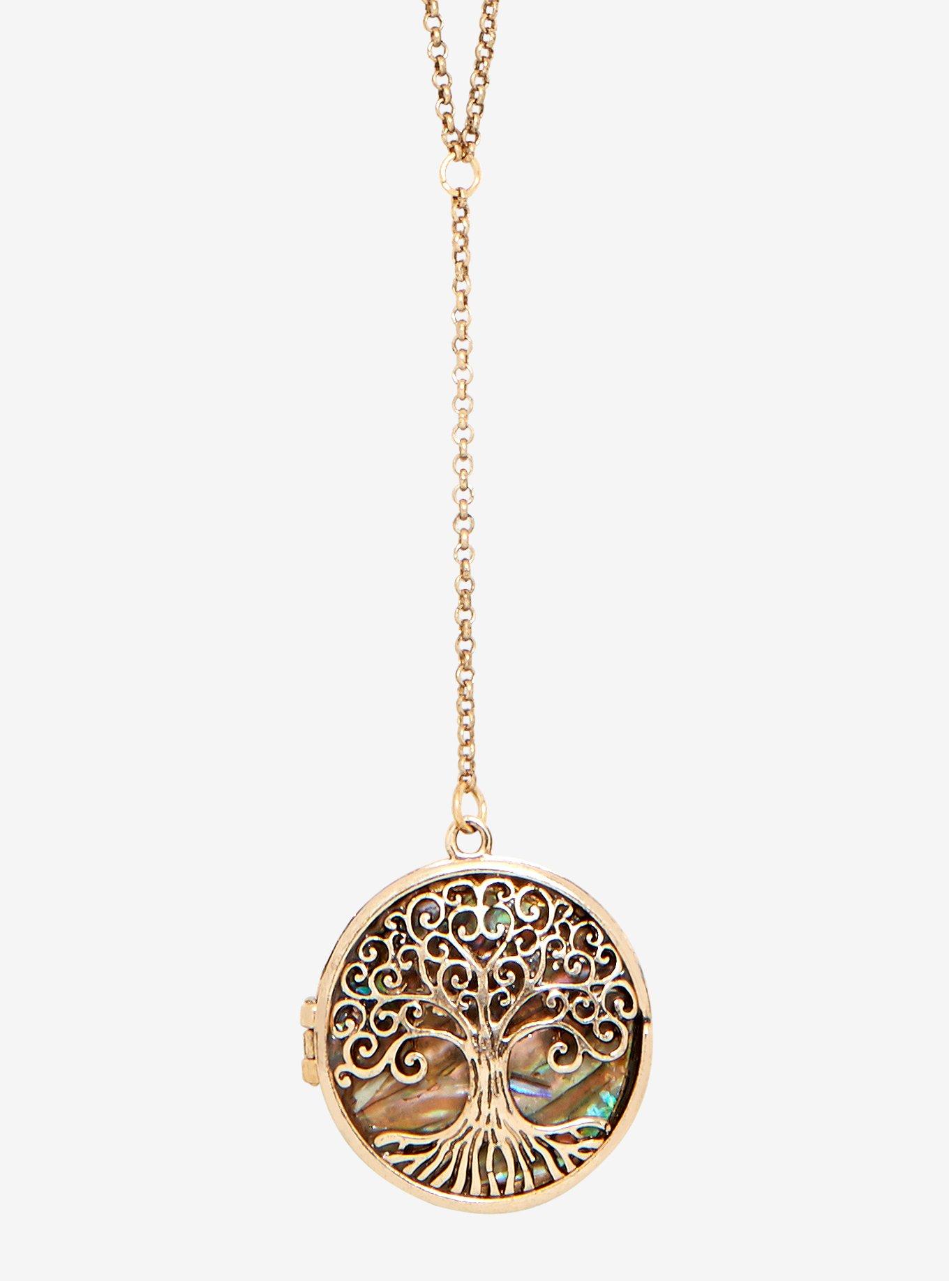 Tree Of Life Locket Necklace | Hot Topic