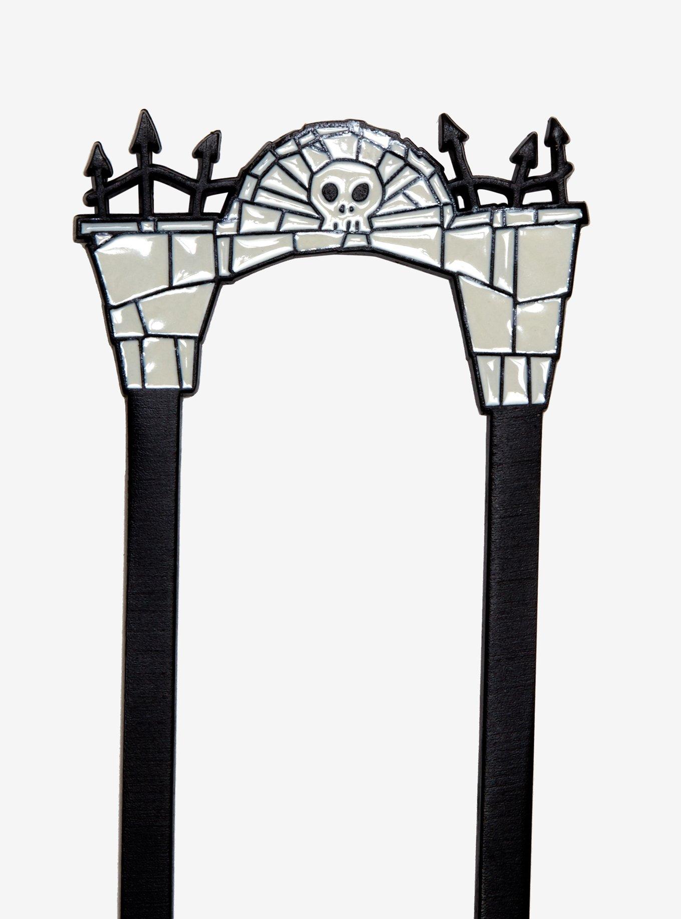 The Nightmare Before Christmas Cemetery Gate Hair Pin, , hi-res