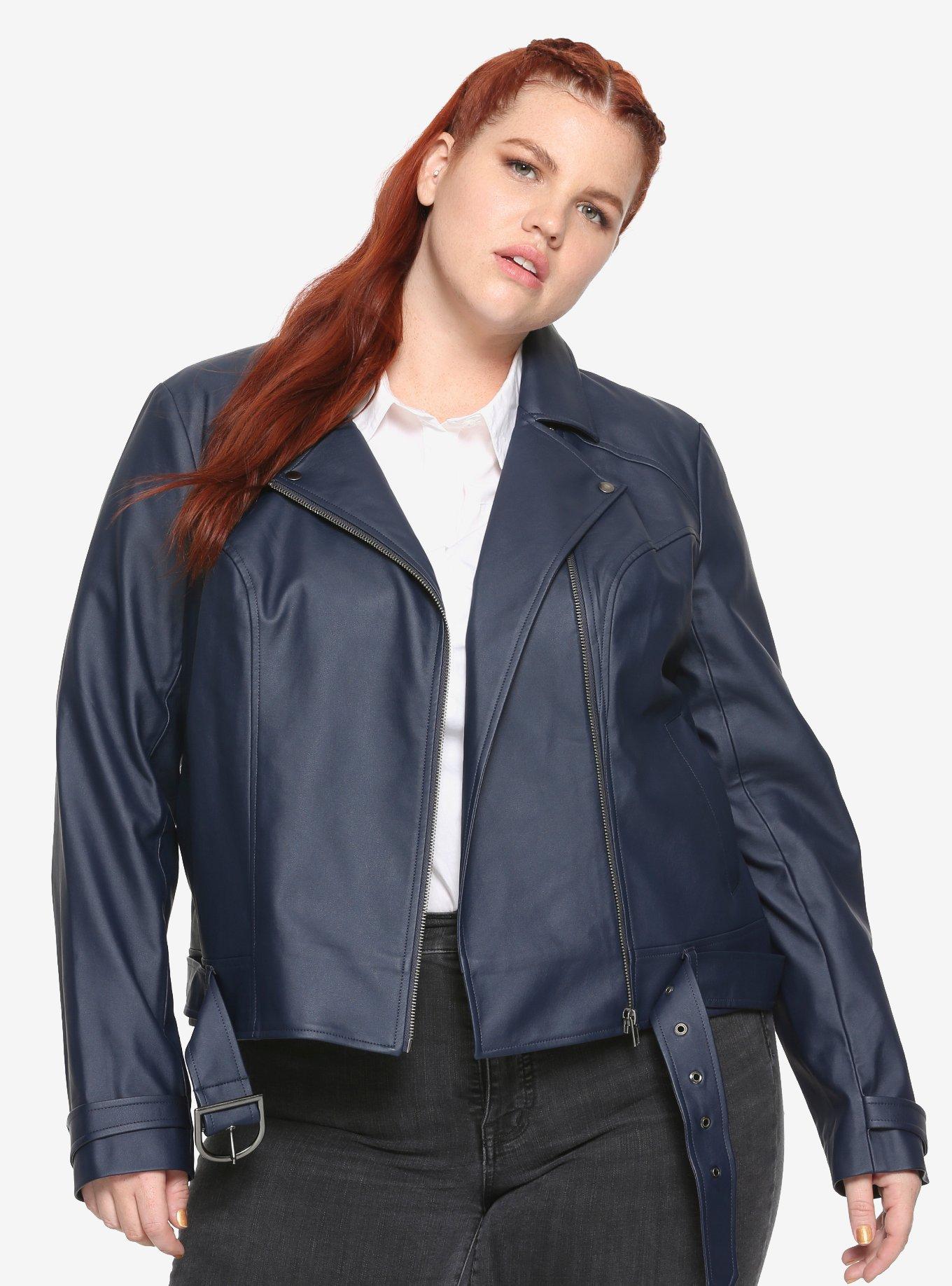 Fantastic Beasts: The Crimes of Grindelwald Tina Girls Faux Leather Jacket Plus Size, , hi-res