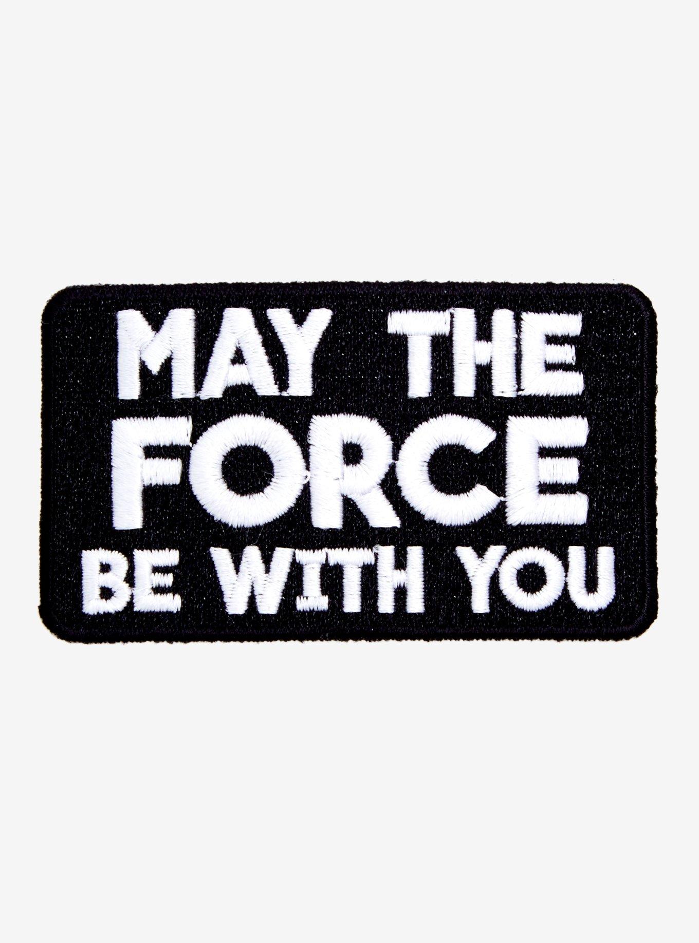 Loungefly Star Wars May The Force Be With You Patch | Hot Topic