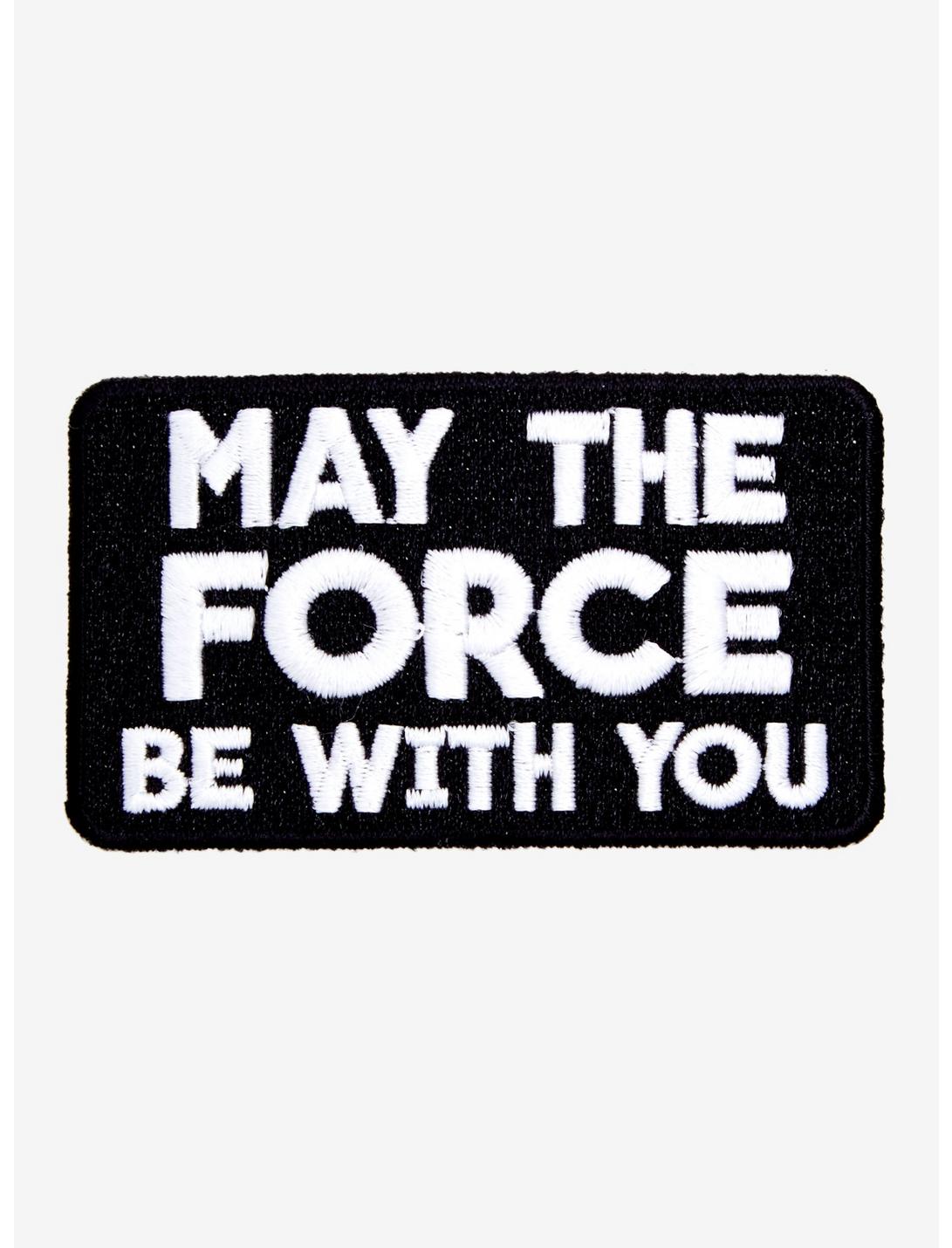 Loungefly Star Wars May The Force Be With You Patch, , hi-res