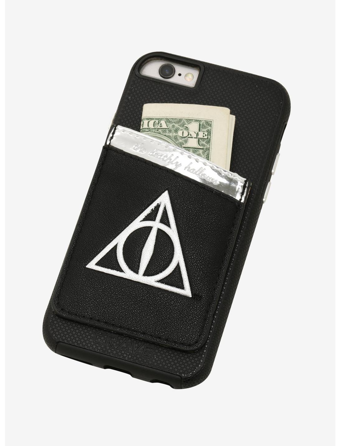 Harry Potter Deathly Hallows Sticky Cardholder - BoxLunch Exclusive, , hi-res