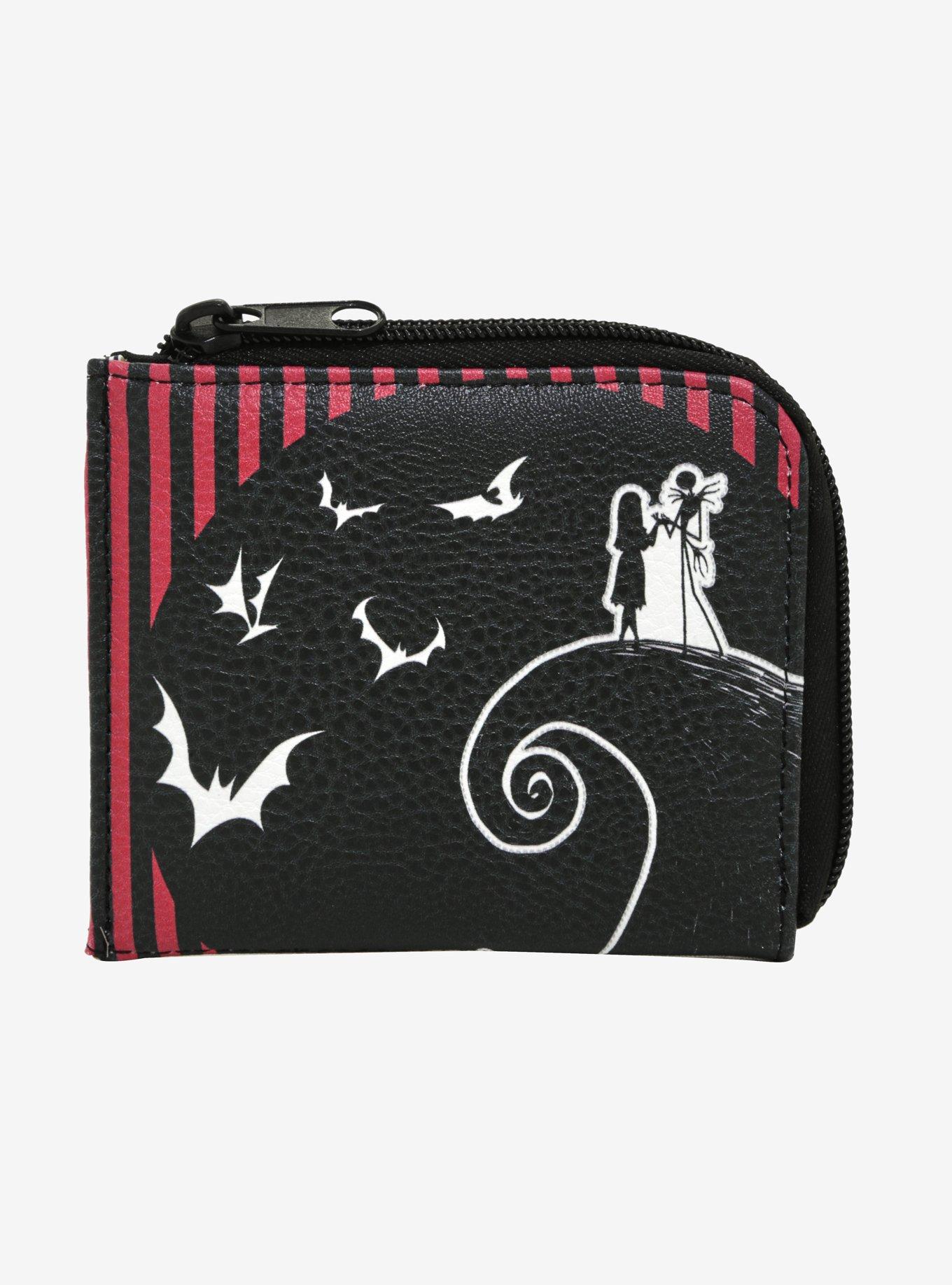Loungefly The Nightmare Before Christmas Spiral Hill Square Zipper Wallet, , hi-res