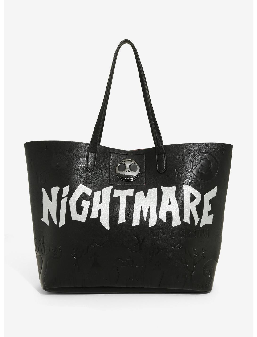 The Nightmare Before Christmas Nightmare Jack Tote Bag, , hi-res