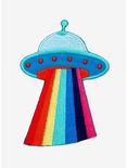 Spaceship Rainbow Beam Patch, , hi-res