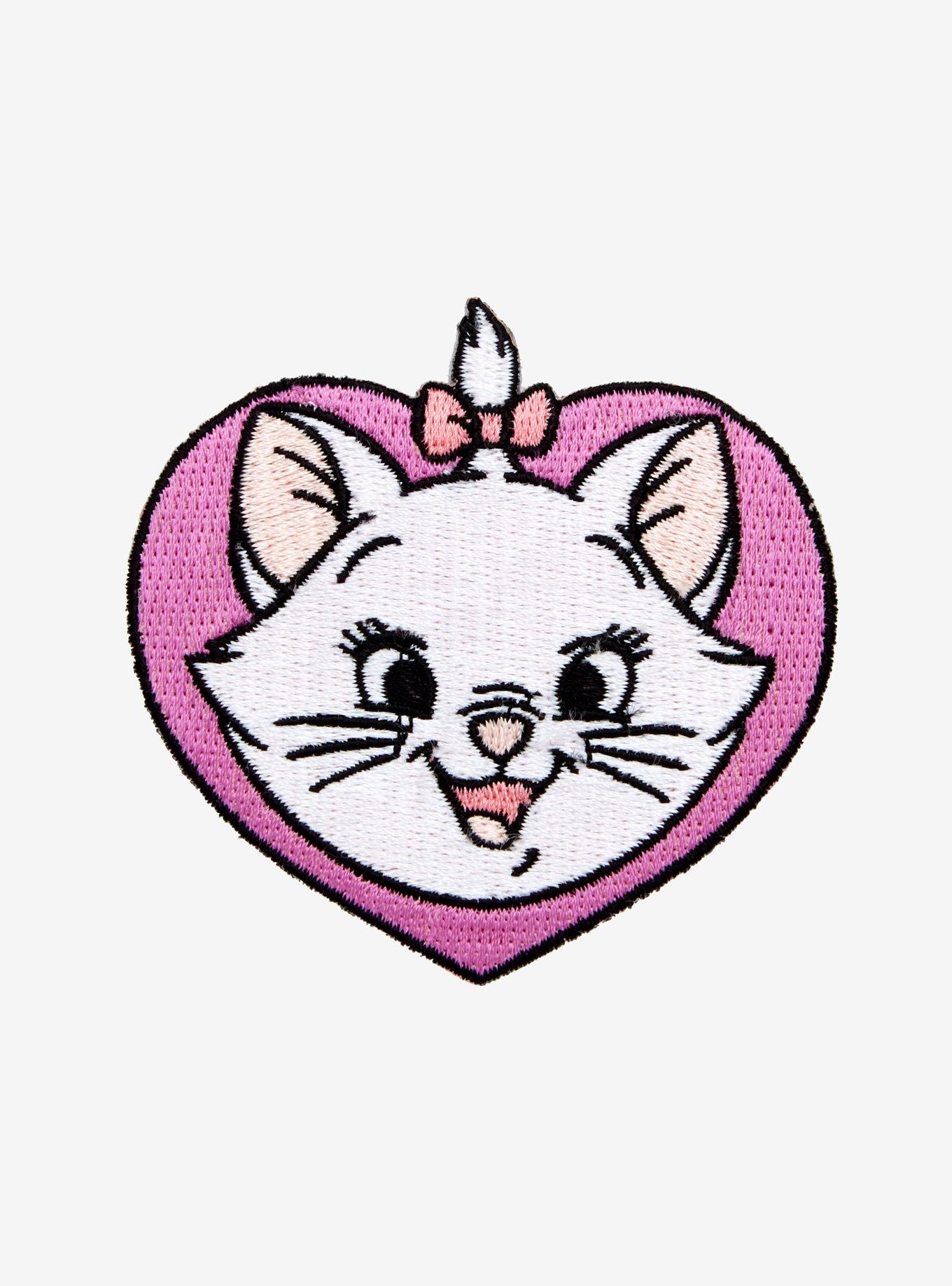 Loungefly Disney The Aristocats Marie Heart Patch, , hi-res