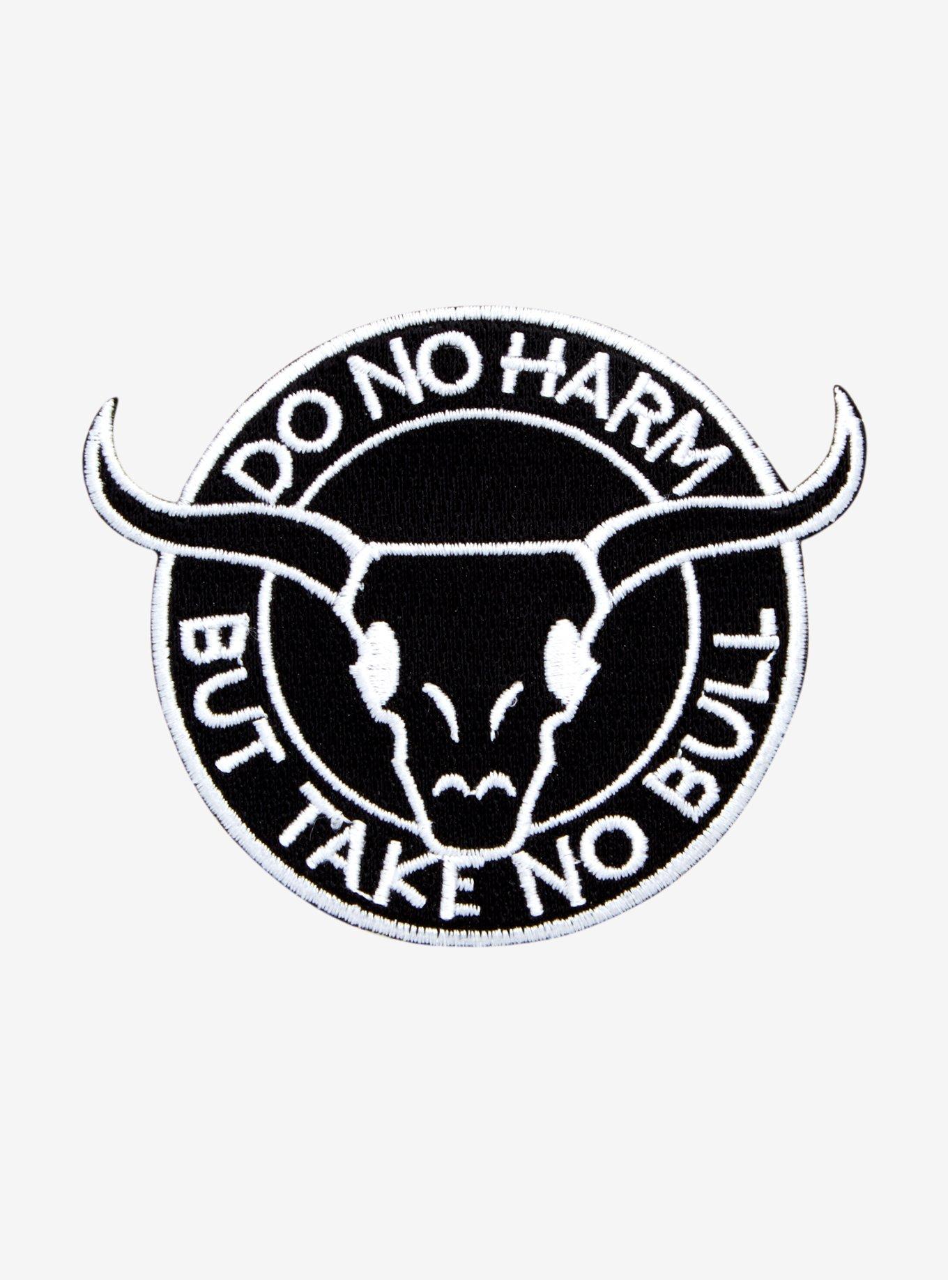 Do No Harm But Take No Bull Patch, , hi-res