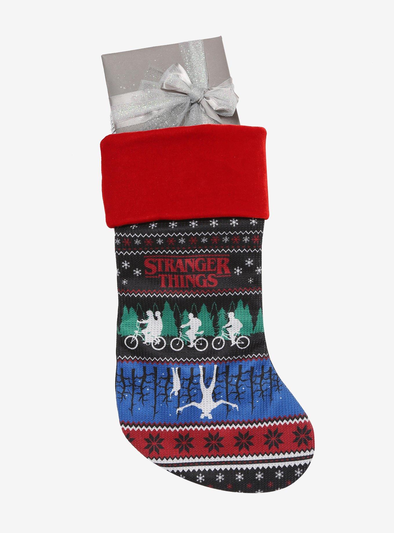 Stranger Things Fair Isle Stocking, , hi-res