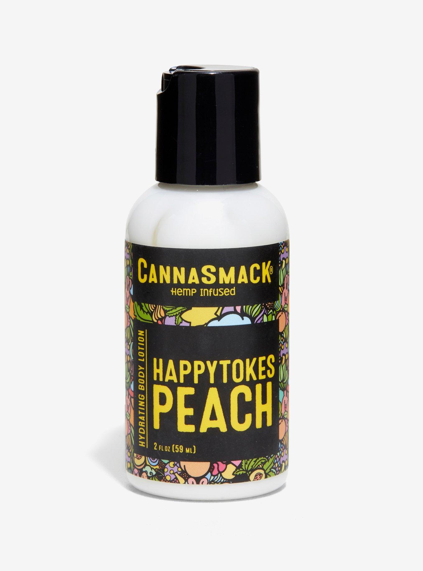 CannaSmack Happytokes Peach Body Lotion, , hi-res