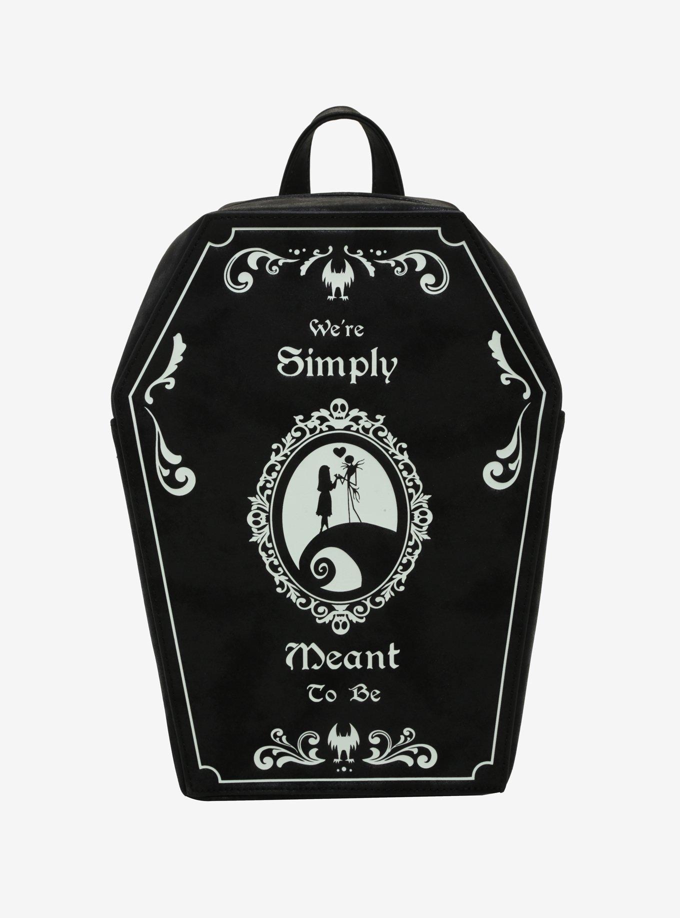 Floral Coffin Jack Skellington Mini Backpack - The Nightmare