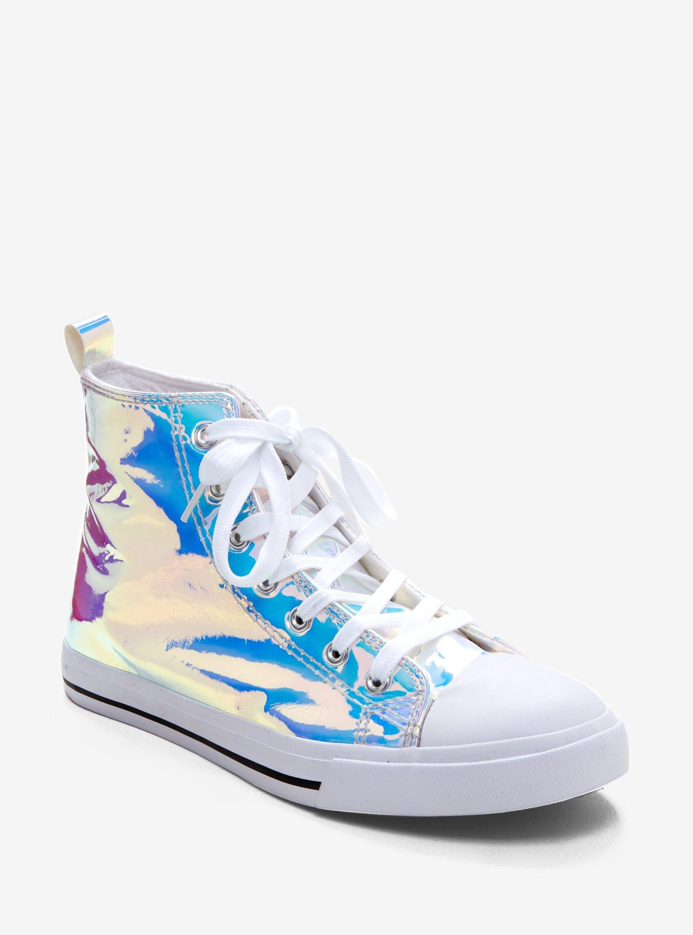 Holographic converse shop high tops