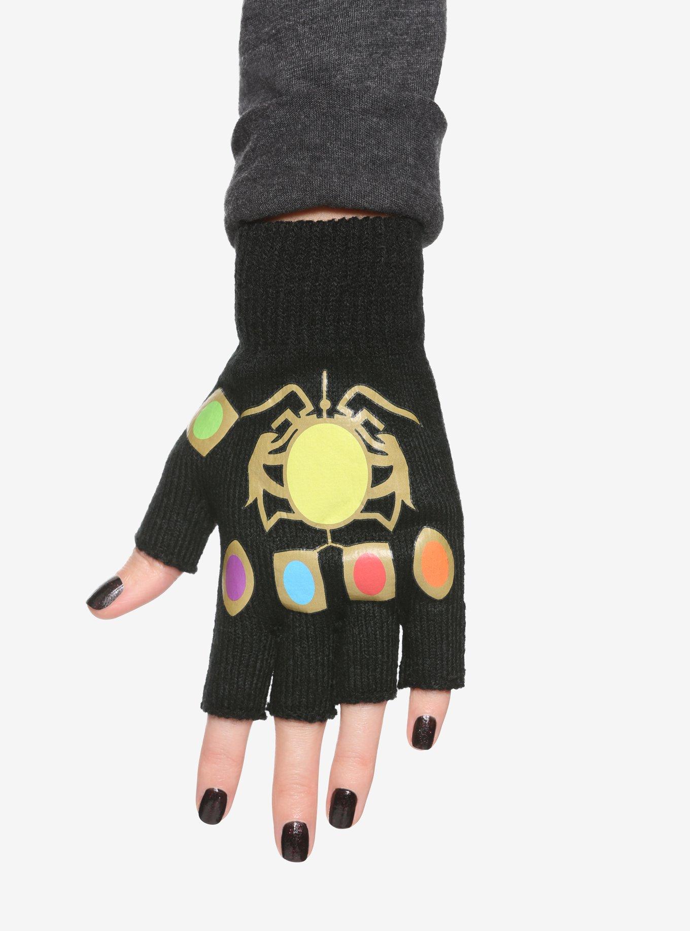 Marvel Avengers: Infinity War Infinity Gauntlet Fingerless Gloves, , hi-res