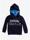 Disney Fantasia Sorcerer Mickey Mouse Toddler Hoodie - BoxLunch Exclusive, BLUE, hi-res