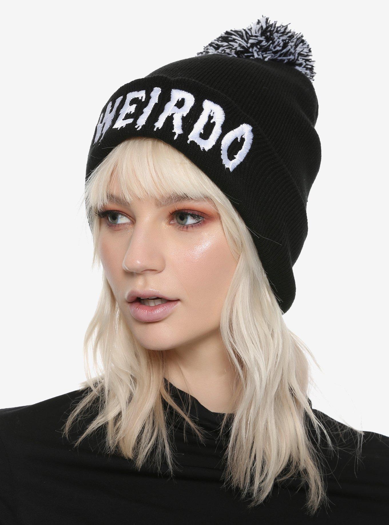 Weirdo Pom Beanie, , hi-res
