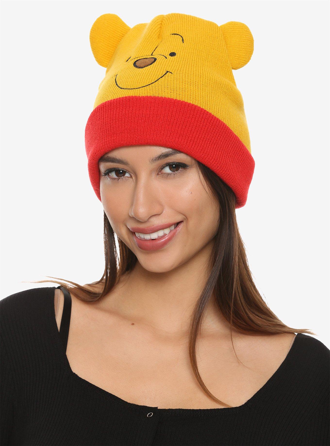 Disney Winnie The Pooh Bear Ears Watchman Beanie, , hi-res