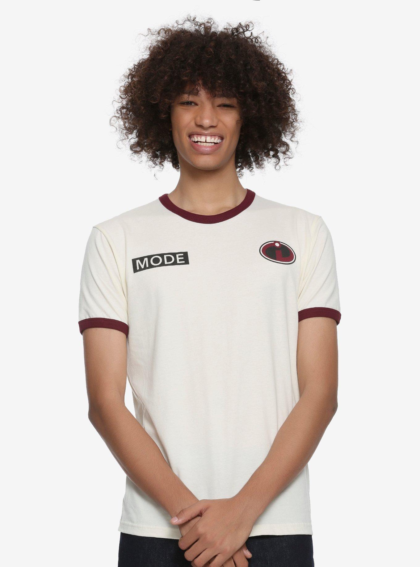 Disney Pixar Incredibles Edna Mode Mens Ringer T-Shirt