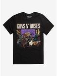 Guns N' Roses Appetite For Destruction Skeleton Band T-Shirt, BLACK, hi-res