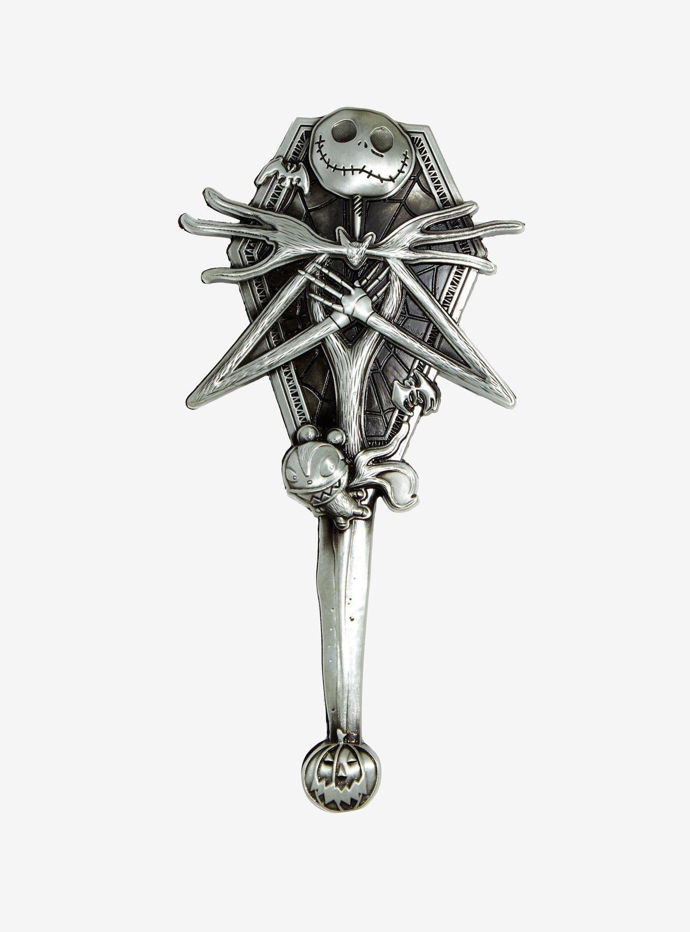 The Nightmare Before Christmas Jack Skellington Metal Brush, , hi-res