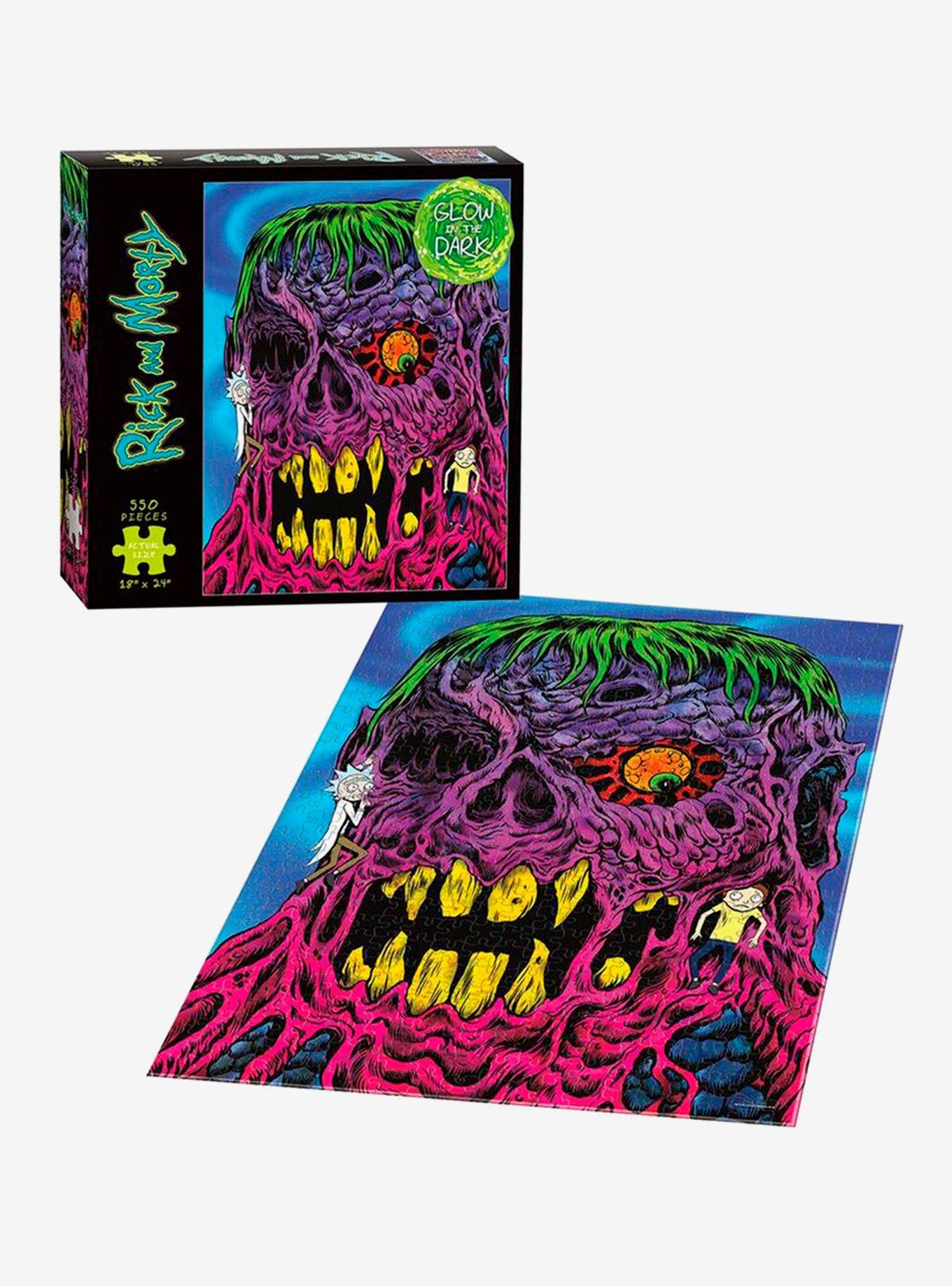 Rick And Morty Glow-In-The-Dark Eye See You Puzzle, , hi-res