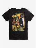 Escape From New York Call Me Snake Poster T-Shirt, BLACK, hi-res