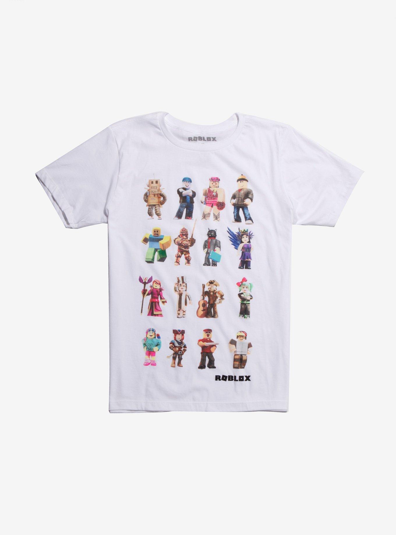 Roblox Character Grid T-Shirt
