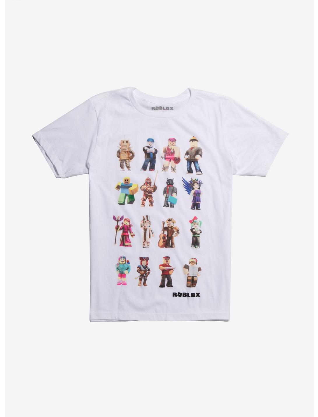 Roblox Character Grid T-Shirt, MULTI, hi-res