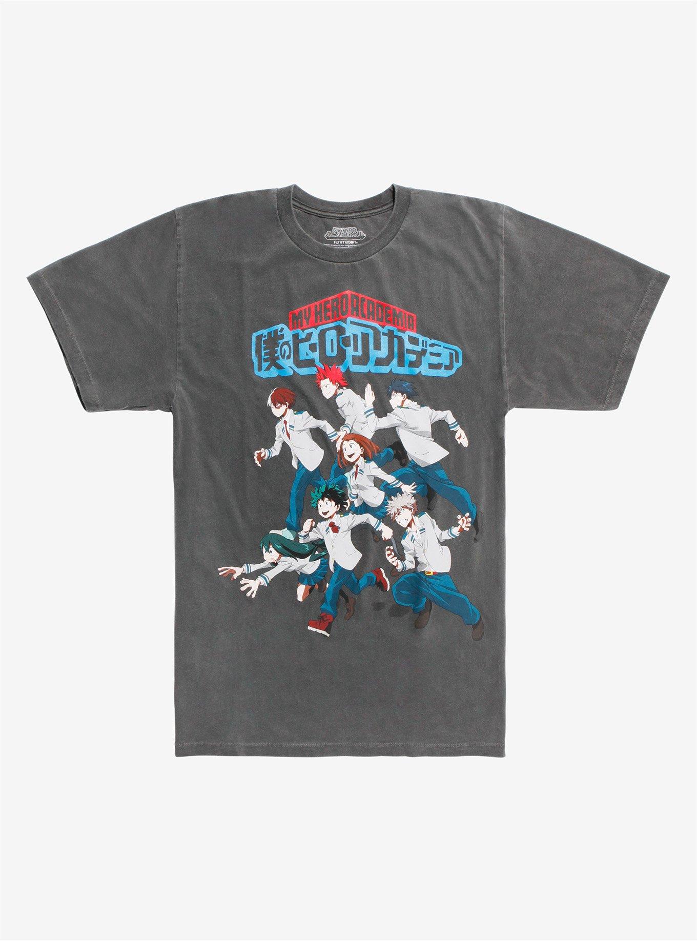 My Hero Academia Student Heroes Group T-Shirt, PIGMENT DYE, hi-res