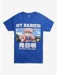 My Hero Academia Mei Hatsume T-Shirt Hot Topic Exclusive, ROYAL BLUE, hi-res