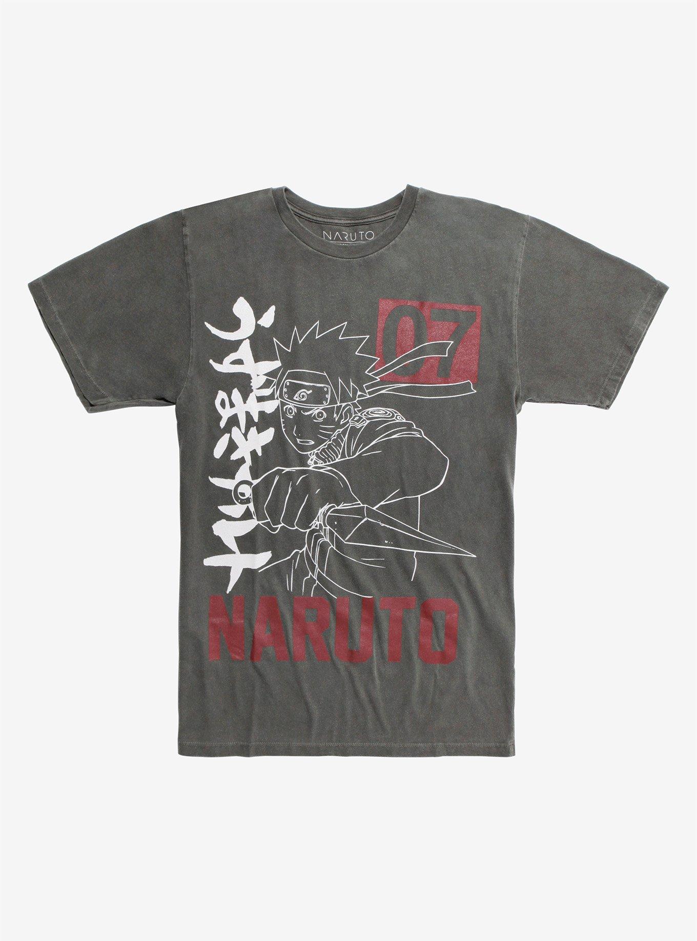 Naruto Shippuden Naruto 07 Faded T-Shirt, PIGMENT DYE, hi-res