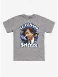 Neil DeGrasse Tyson Science T-Shirt, GREY, hi-res