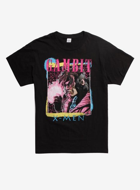 ☆ KITH x X-MEN Gambit Trick Card tee コラボTシャツ ☆ Kith x Marvel X-Men - Gambit Card Vintage Tee - Black - Size