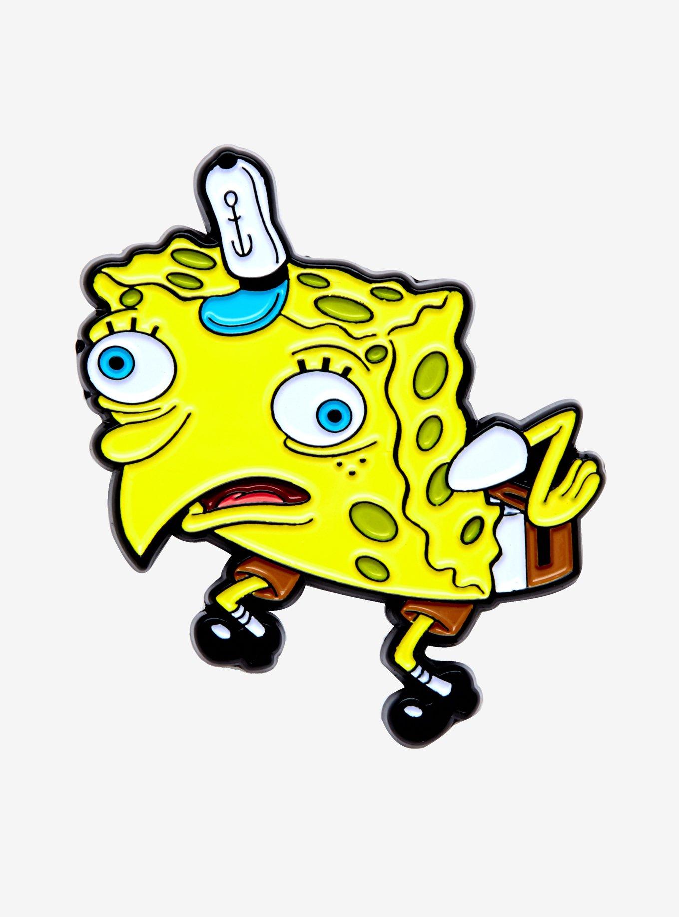 SpongeBob SquarePants Chicken Enamel Pin, , hi-res