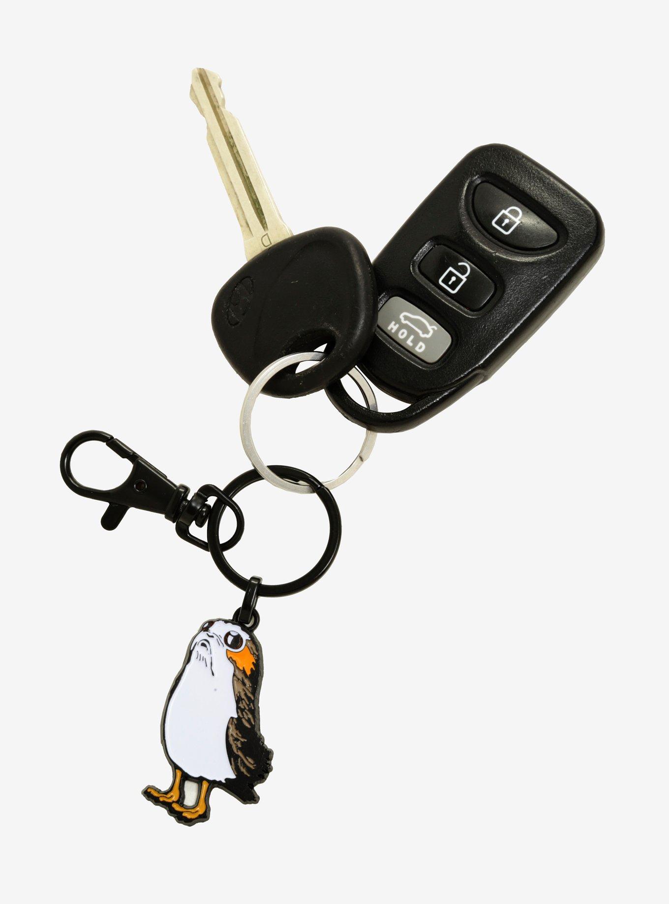 Star Wars Porg Enamel Key Chain, , hi-res