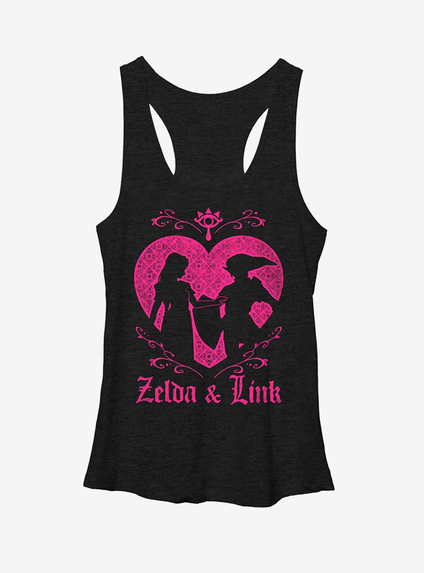 Nintendo The Legend of Zelda Link Love Womens Tank Top, , hi-res