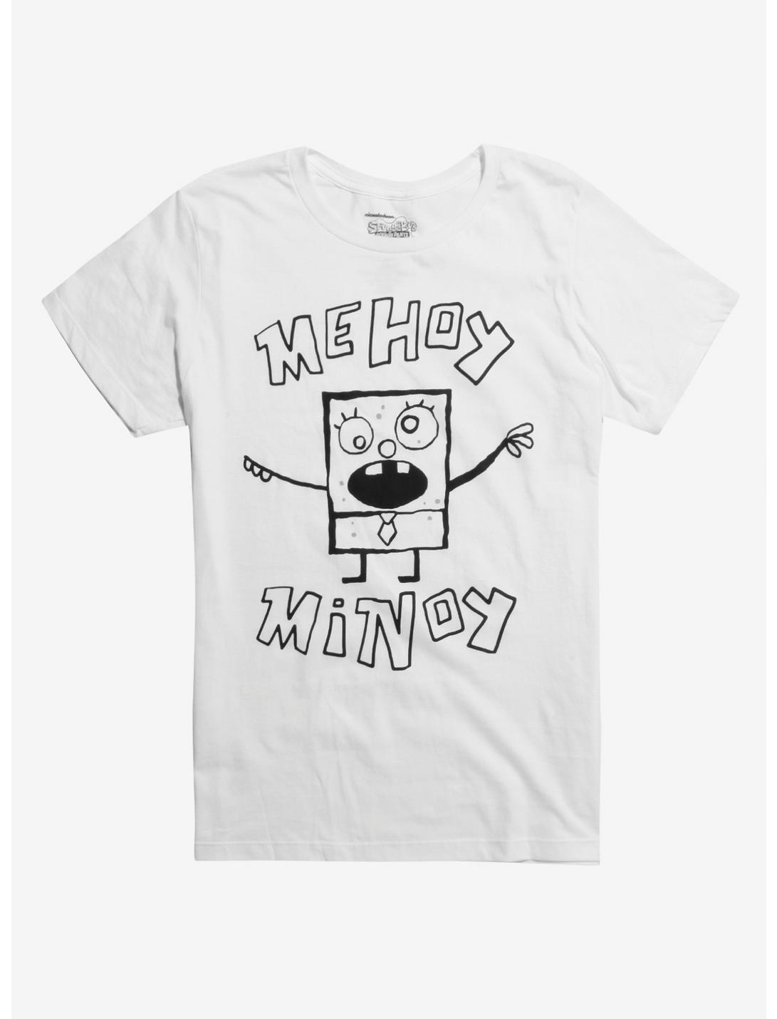 SpongeBob SquarePants DoodleBob T-Shirt Hot Topic Exclusive, MULTI, hi-res