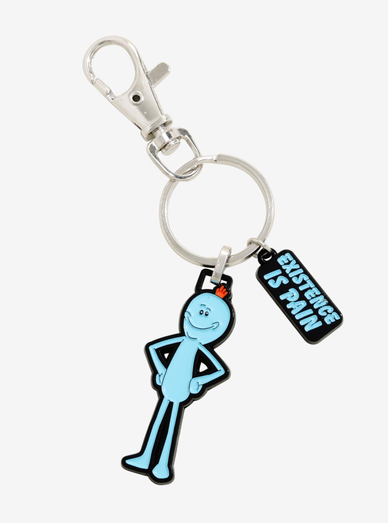 Rick And Morty Mr. Meeseeks Key Chain | BoxLunch