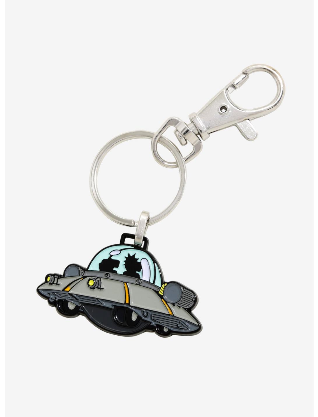 Rick And Morty Spaceship Key Chain, , hi-res