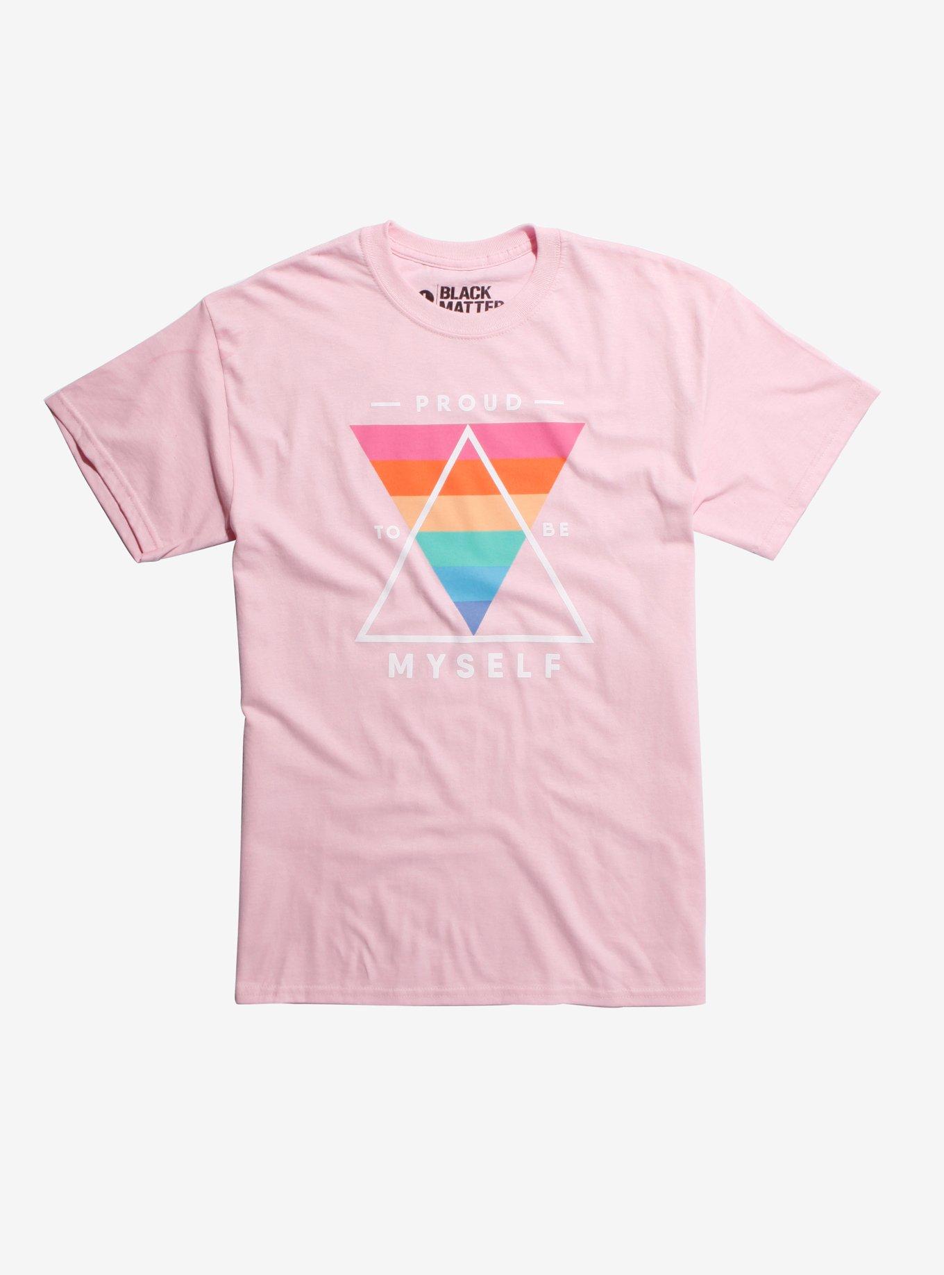 Proud To Be Myself Girls T-Shirt Hot Topic Exclusive, MULTI, hi-res