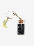Glitter Cork Bottle Key Chain, , hi-res