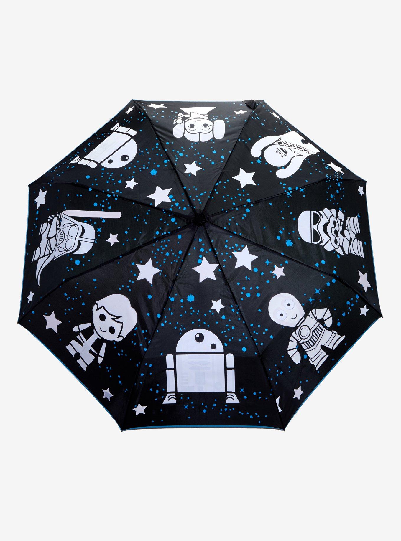 Star Wars Chibi Liquid Reactive Color Change Umbrella, , hi-res