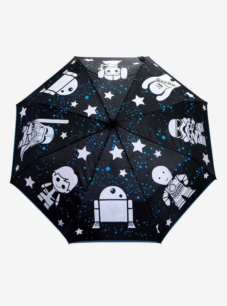 Star Wars Chibi Liquid Reactive Color Change Umbrella | Hot Topic